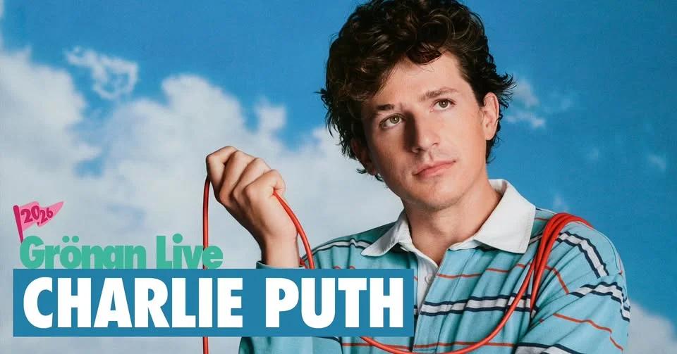CHARLIE PUTH | GRÖNAN LIVE 2026