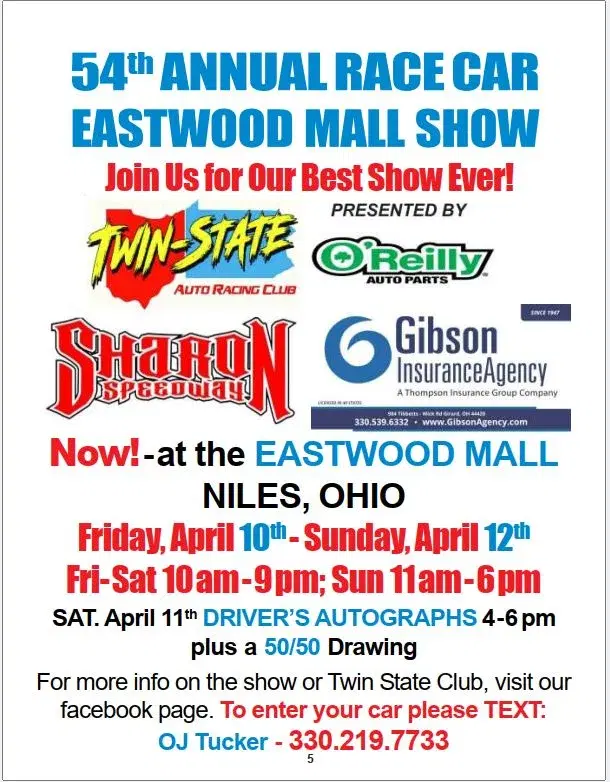 54th Annual Race Car Show at the Eastwood Mall
