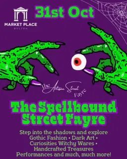 THE SPELLBOUND STREET FAYRE MARKET PLACE BOLTON