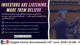 Bournemouth B2B Growth Expo 2026 | Join Us As Investment Pitch Fest