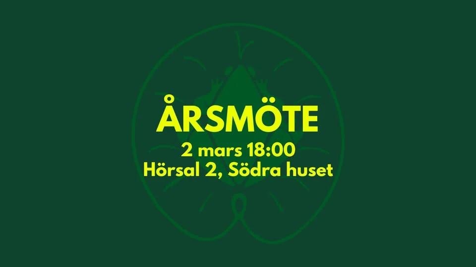 Årsmöte