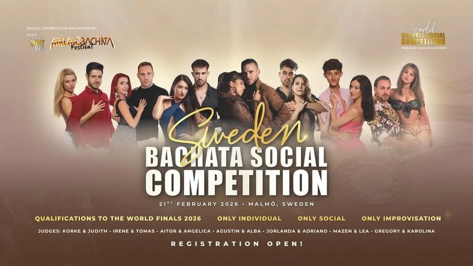 Sweden Bachata Social Competition - Registration is OPEN