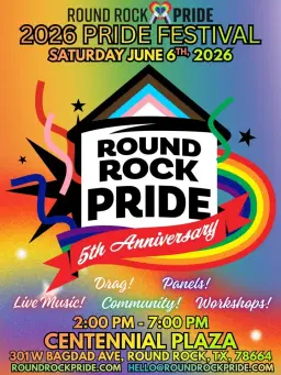 Round Rock Pride Festival - Fifth Anniversary