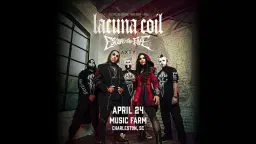 LACUNA COIL - Sleepless Empire Tour 2026 with ESCAPE THE FATE & AXTY
