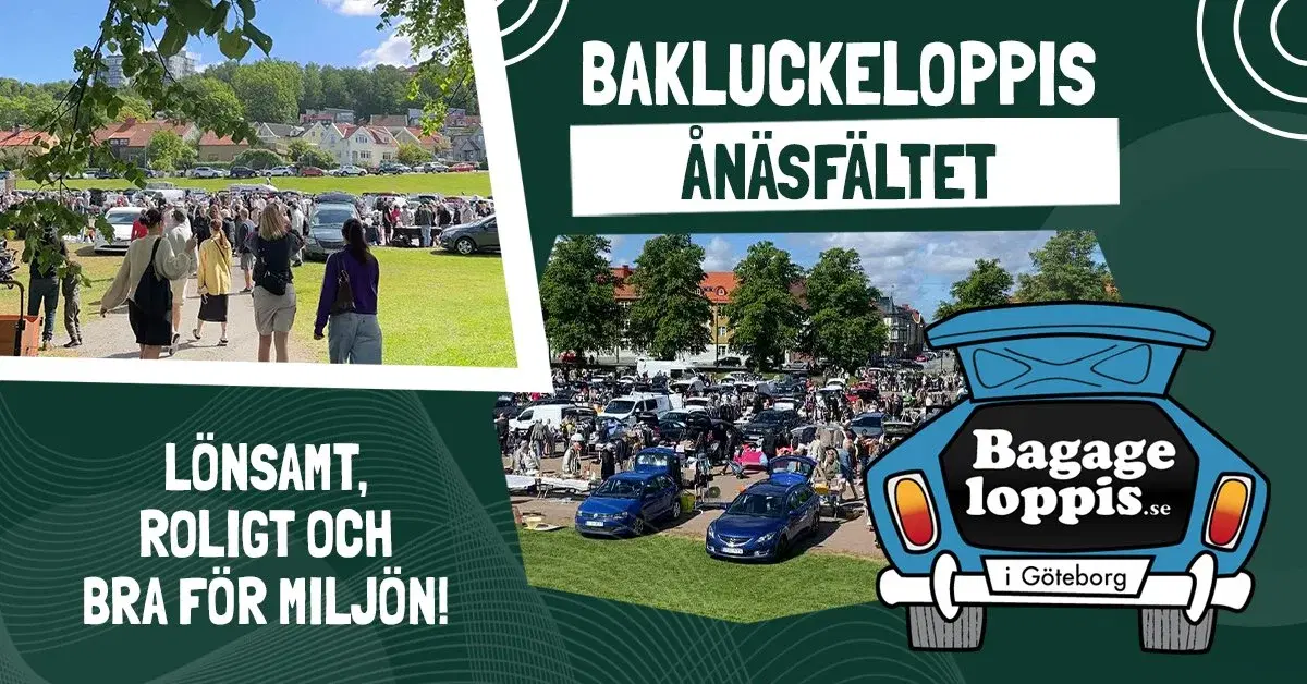 Bagageloppis Ånäsfältet 27-28 JUNI