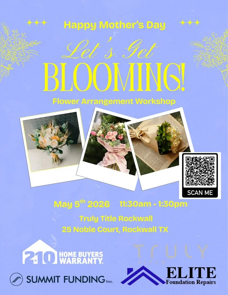 Let's Get Blooming - Mother's Day Flower Arrangement Workshop