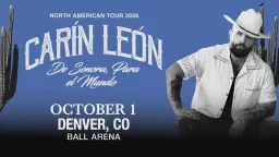 Carin Leon - De Sonora Para El Mundo Tour 2026