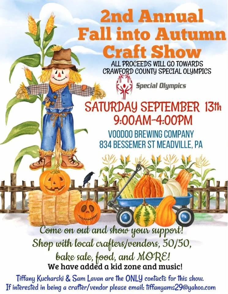 3rd Annual Fall Into Autumn Craft Show
