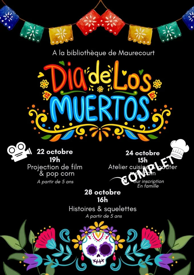 Dia De Los Muertos à la bibliothèque