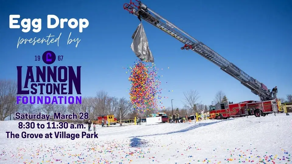 Egg Drop presented by Lannon Stone Foundation