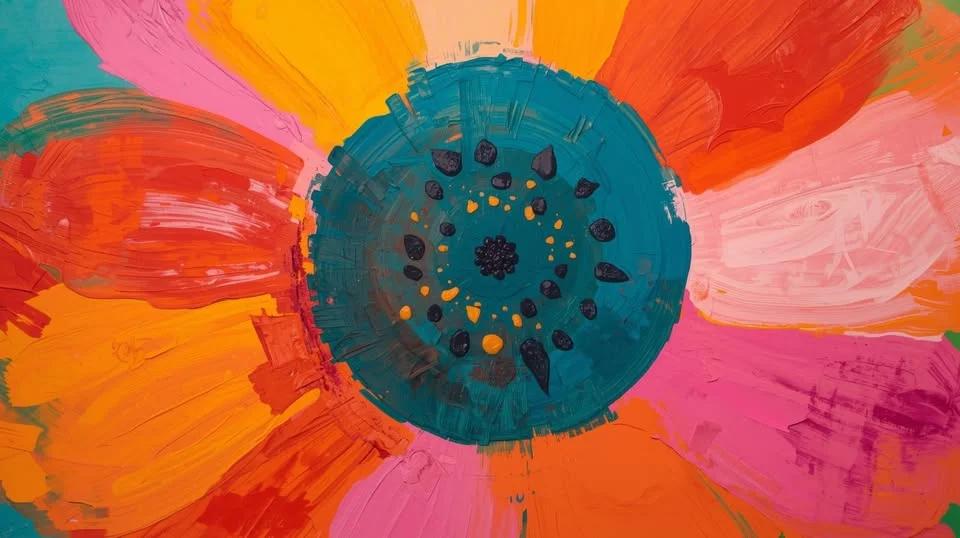 Marvellous Makers at The Fold ~ Big Bold Flowers