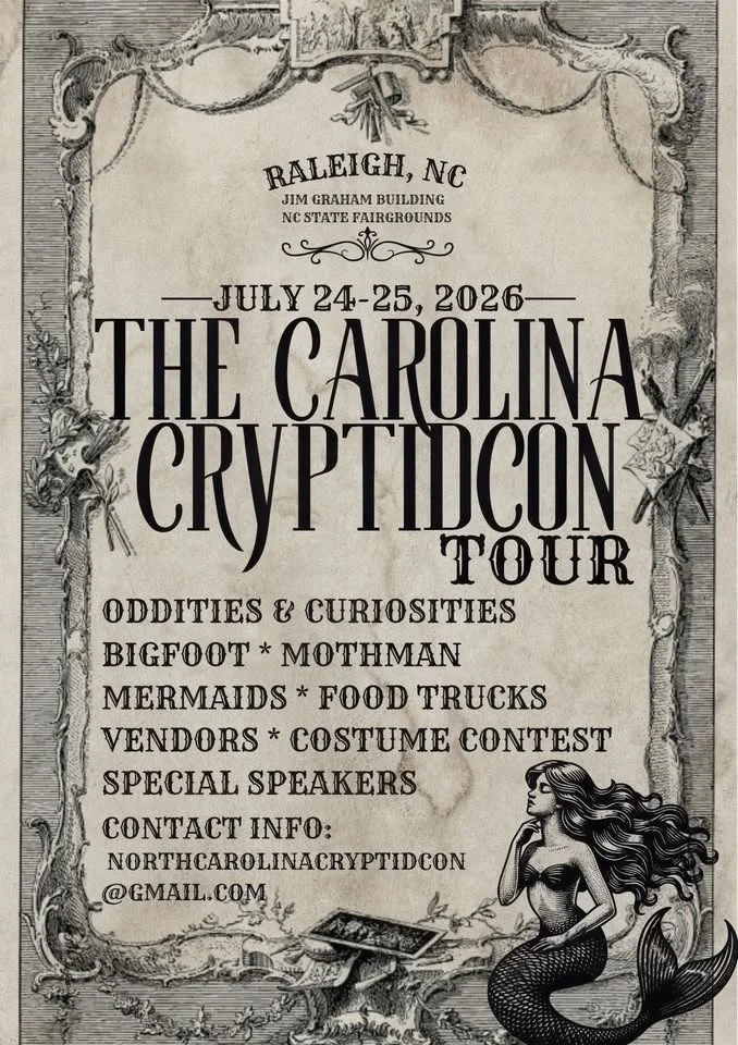 Carolina CryptidCon Tour 2026 - Eventeny