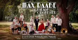 Max Raabe & Palast Orchester (DE): Night and Day, Finlandia-talo, Helsinki 2.–3.10.2026