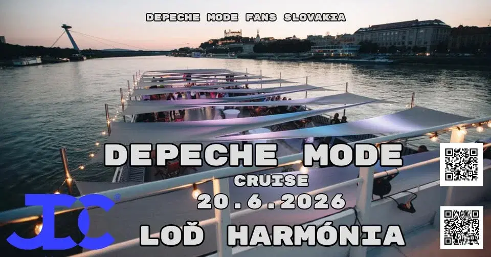 DEPECHE MODE CRUISE Loď Harmónia