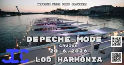 DEPECHE MODE CRUISE Loď Harmónia