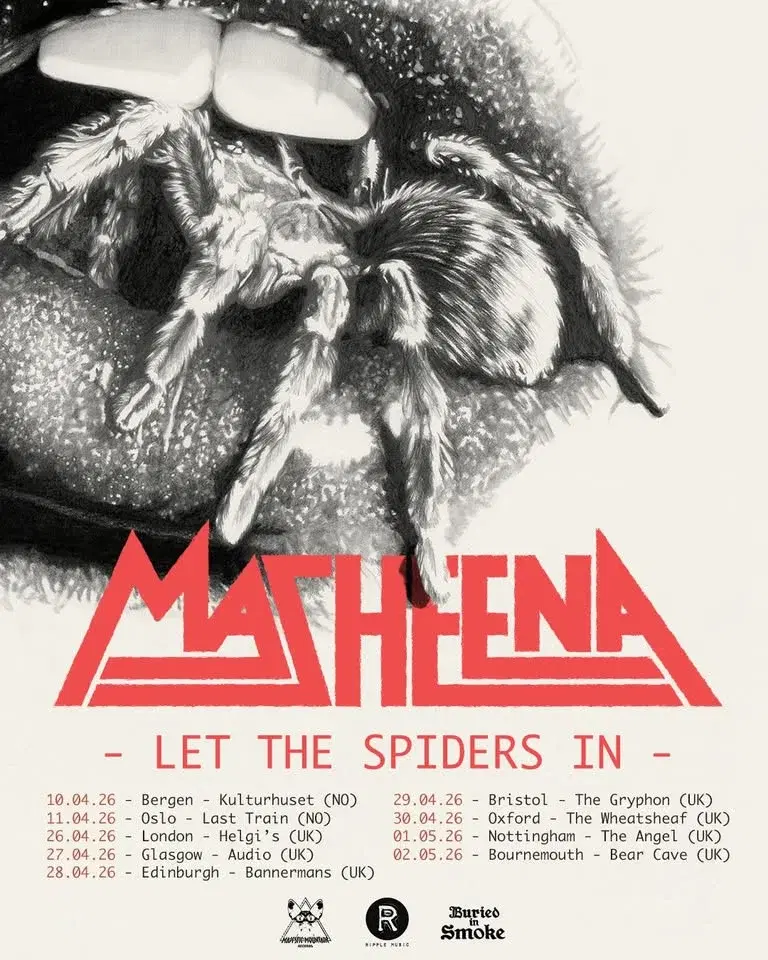 Masheena (Norway) + Masterdog + more - FREE ENTRY