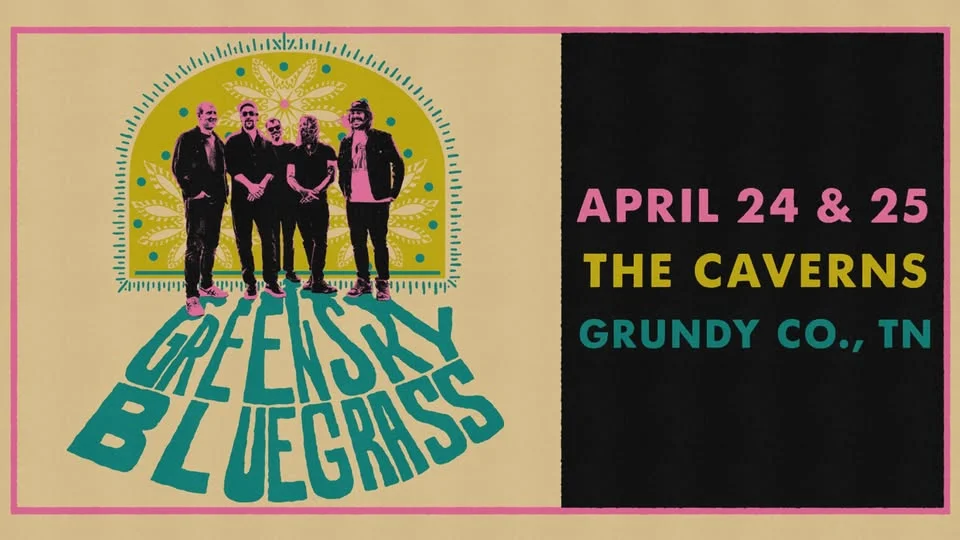 Greensky Bluegrass in The Caverns