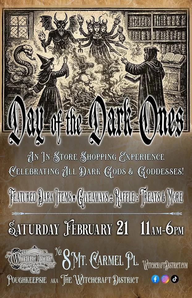 DAY OF THE DARK ONES ~ An In-Store Shopping Experience Celebrating All Dark Gods & Goddesses!