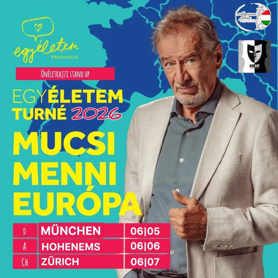 MUCSI Zoltàn - Egy életem önéletrajzi Stand Up 🇨🇭 ZÜRICH