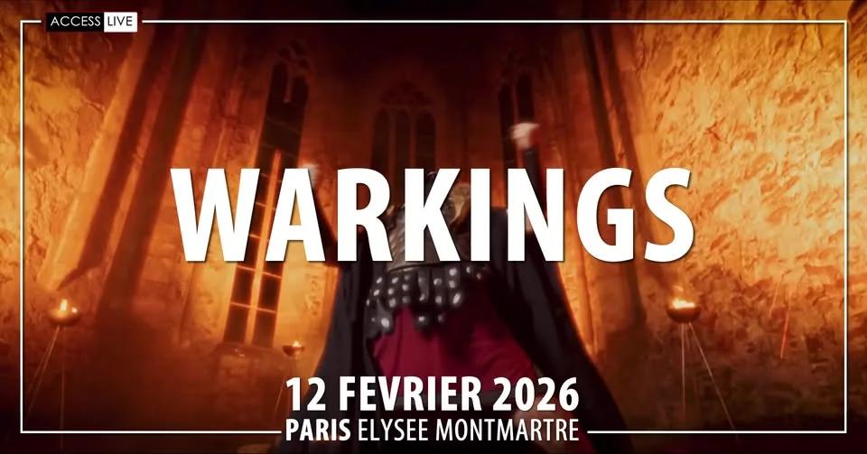 Visions of Atlantis + Warkings à l'Elysée Montmartre