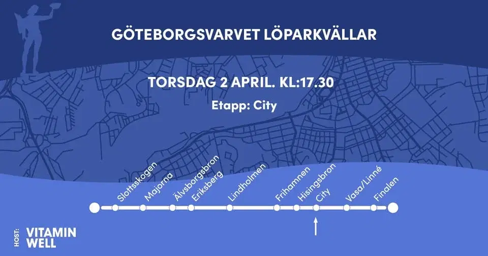 Göteborgsvarvet Löparkväll x Vitamin Well