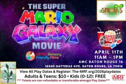 Sensory Friendly Movie: The Super Mario Galaxy Movie