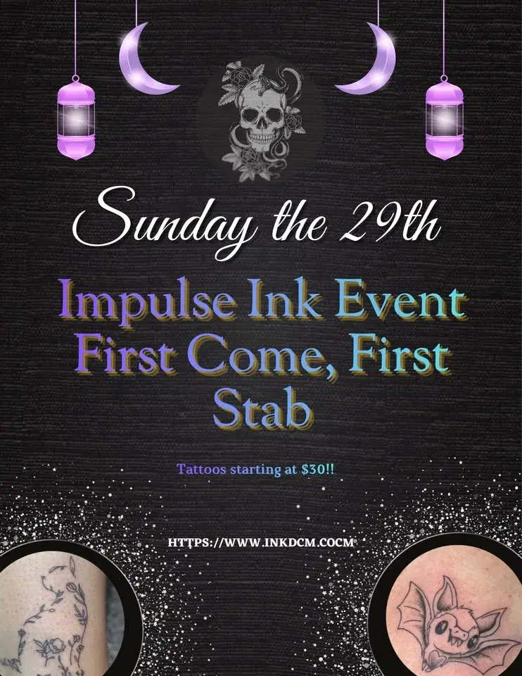 Impulse Ink Event - First Come, First Stab!