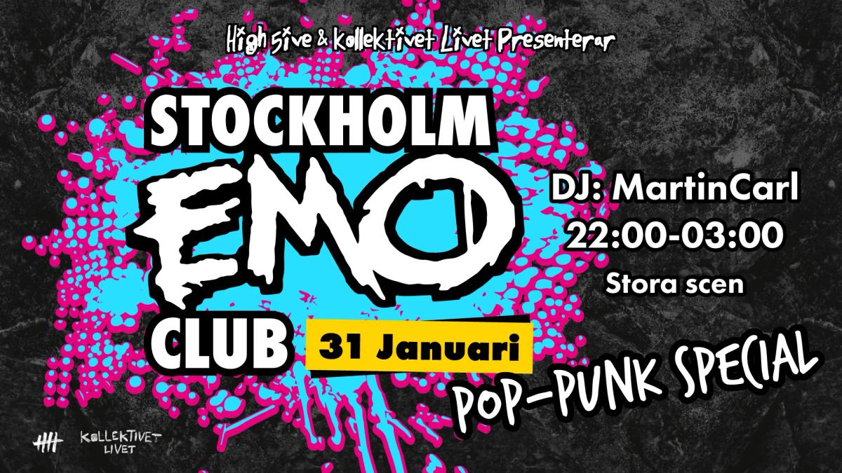 Stockholm Emo Club | Pop-Punk special