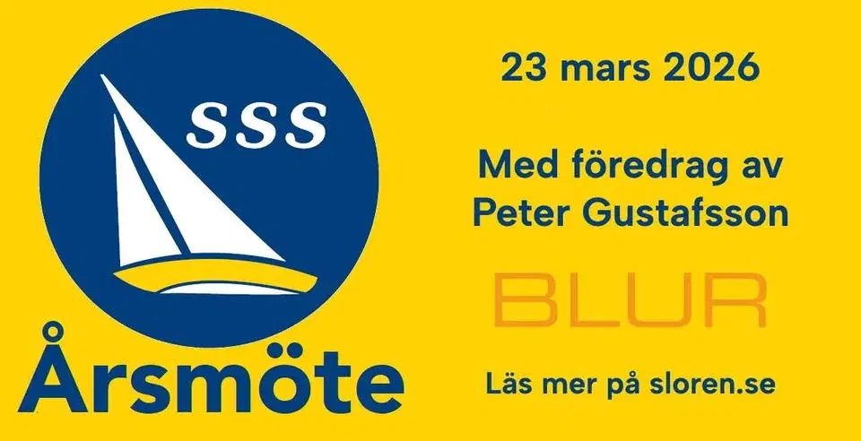 Årsmöte samt föredrag av Peter Gustafsson (Blur Sailing Team)