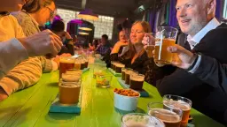 Ölprovning med bryggerivisning och Gårdsförsäljning