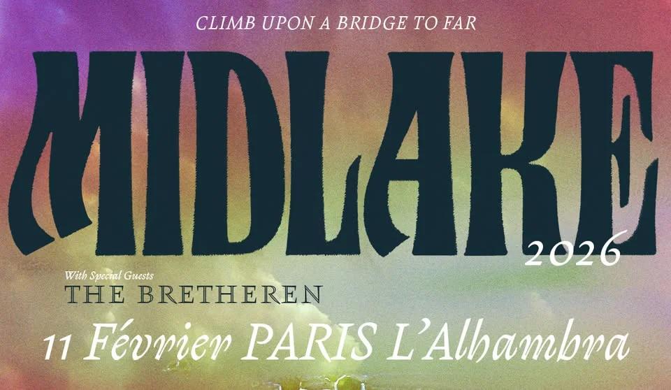MIDLAKE • Paris - Alhambra • Mercredi 11 février 2026
