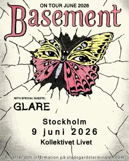 Basement + Glare | Live på Kollektivet Livet