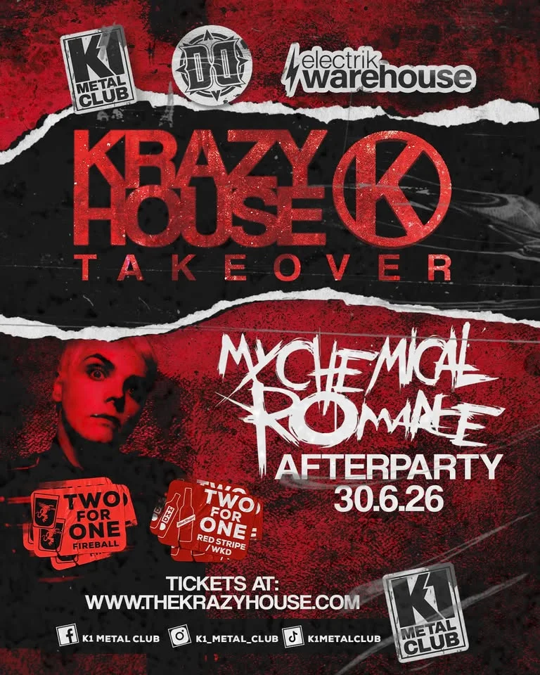 My Chemical Romance at Anfield After Party