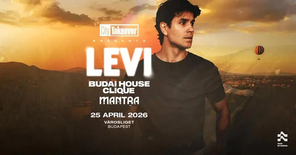 LEVI by City Takeover at Városligeti Műjégpálya - 25 April 2026