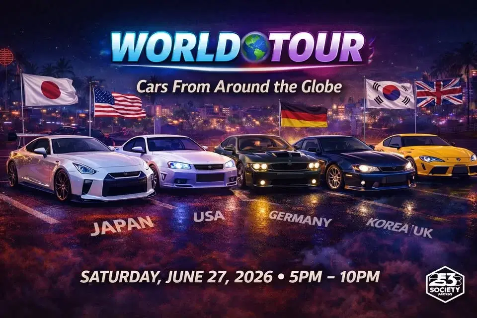 WORLD TOUR (FREE TO ATTEND)