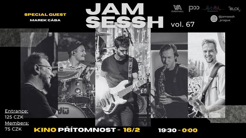 JAM SESSH PRAGUE (vol. 67) Special Guest MAREK CÁBA