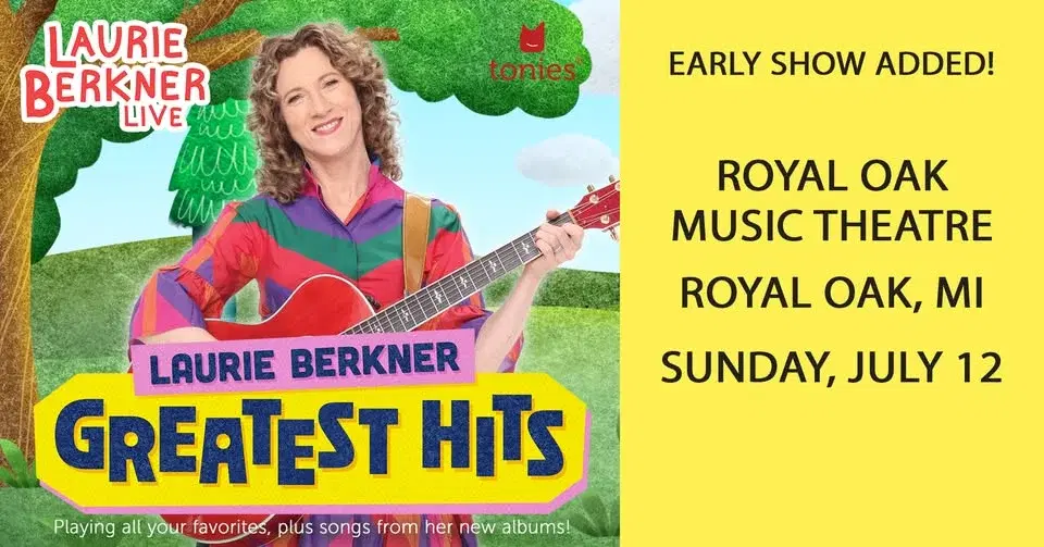 Laurie Berkner in Detroit, MI