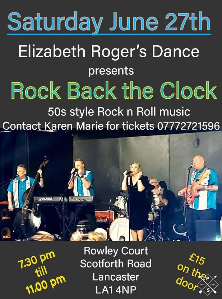 Elizabeth Rogers Dance Presents ROCK BACK THE CLOCK!
