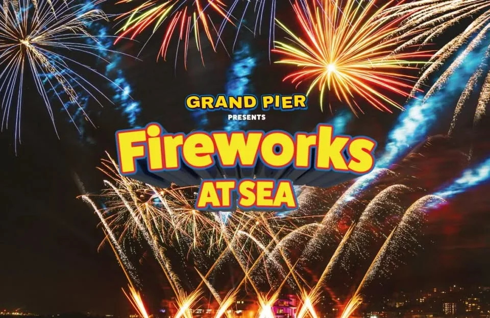 Fireworks At Sea