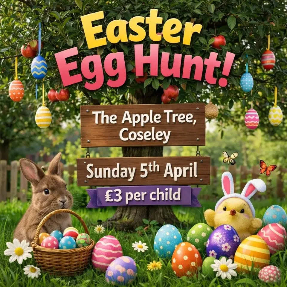 đŁ Easter Egg Hunt at The Apple Tree, Coseley đž