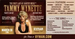 Tammy Wynette: Tribute Concert | Ryman Auditorium