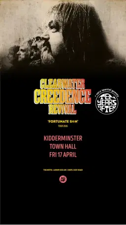 Clearwater Creedence Revival + Ten Years Later - Live at Kidderminster Town Hall