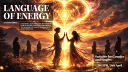 Tantra Workshop | The Language of Energy | Deepen Presence, Trust and Attraction | Couples & Singles