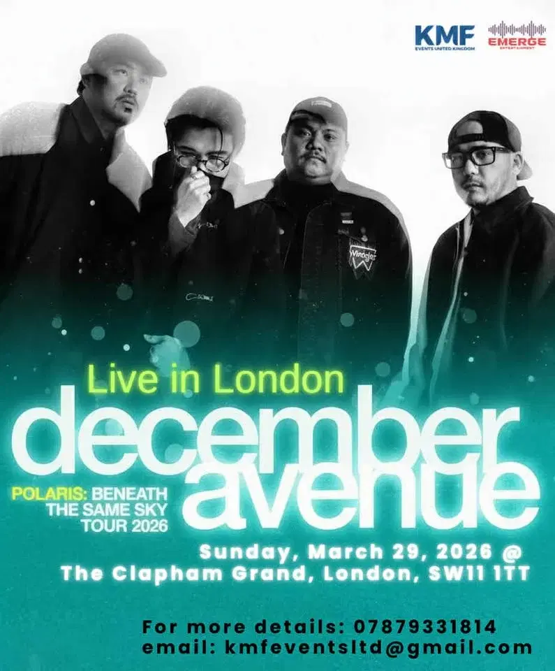 December Avenue "Polaris: Beneath The Same Sky Tour" Live in London 2026