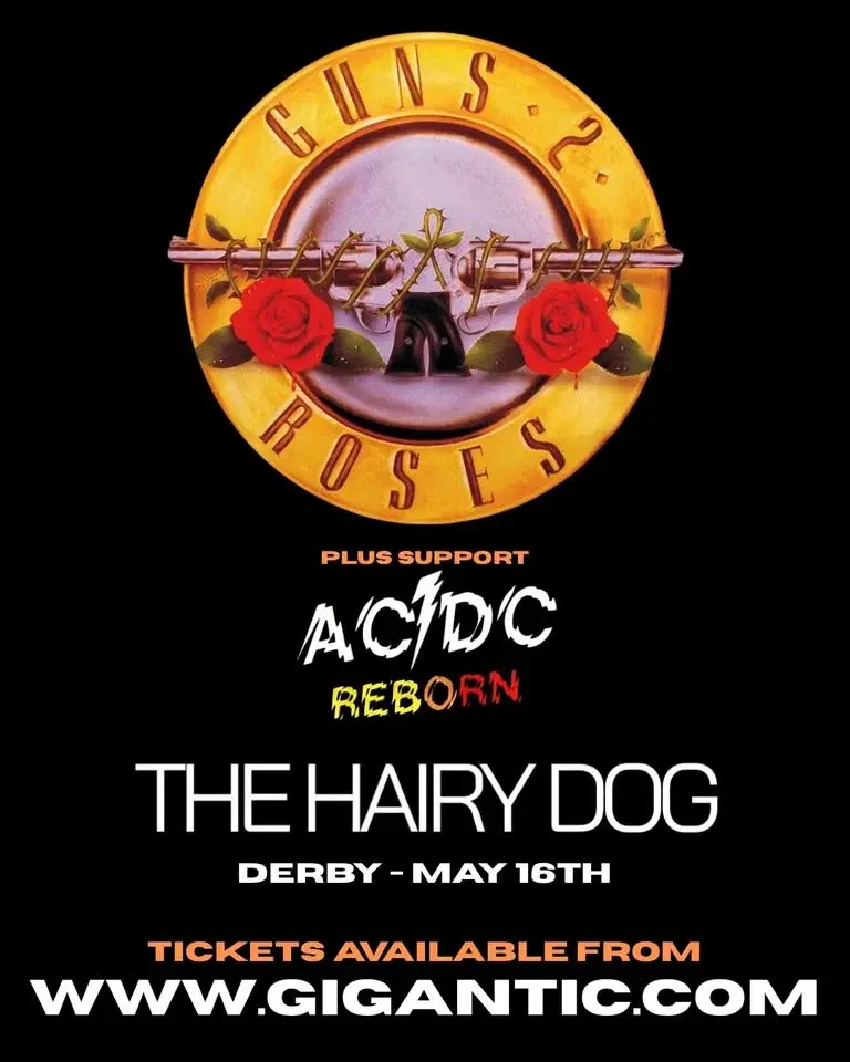 Guns 2 Roses | The Hairy Dog, Derby