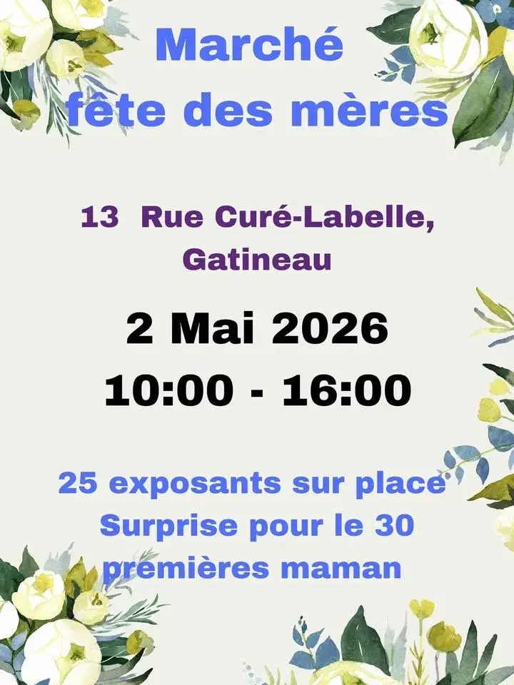 Marché fête des mères 5ieme édition