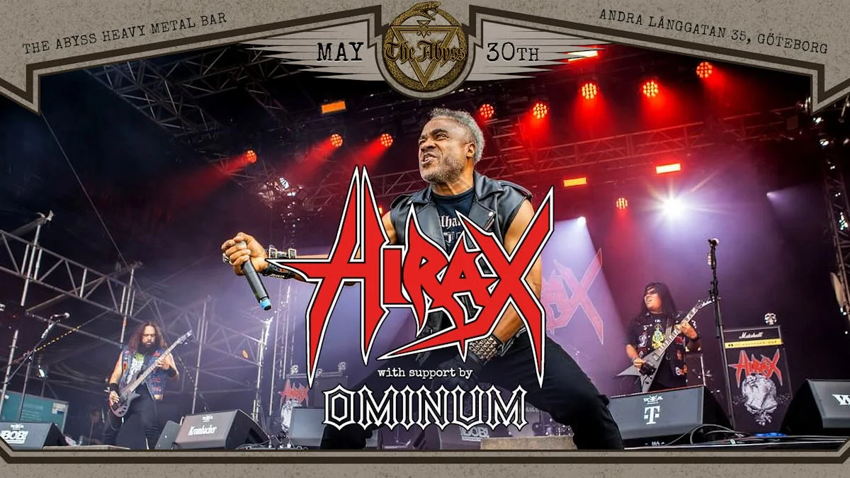HIRAX & OMINUM LIVE at THE ABYSS