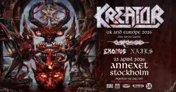 KREATOR + Special Guests: Carcass + Exodus + Nails | Stockholm