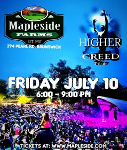 CREED COMES TO BRUNSWICK, MAPLESIDE FARMS