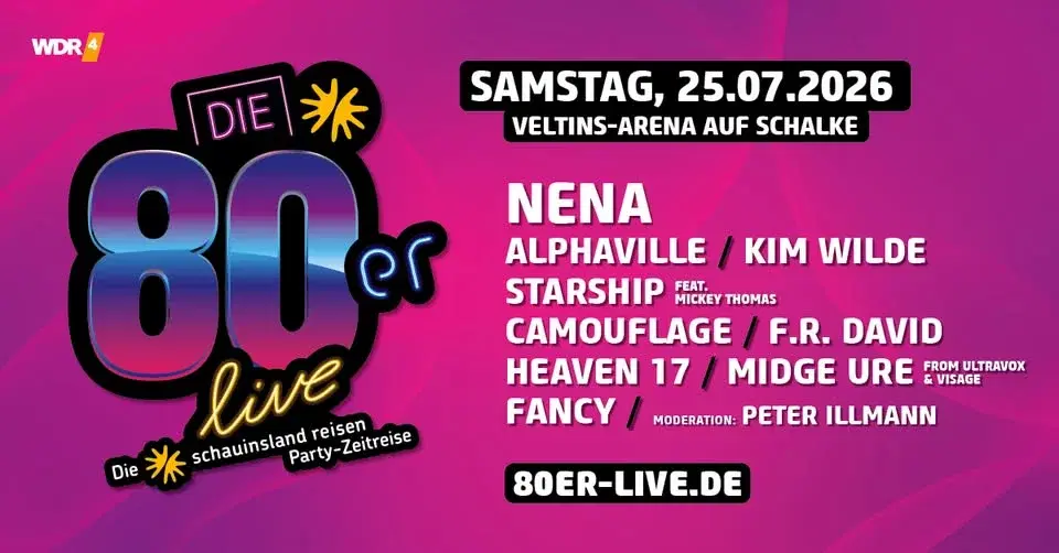 die 80er live auf Schalke